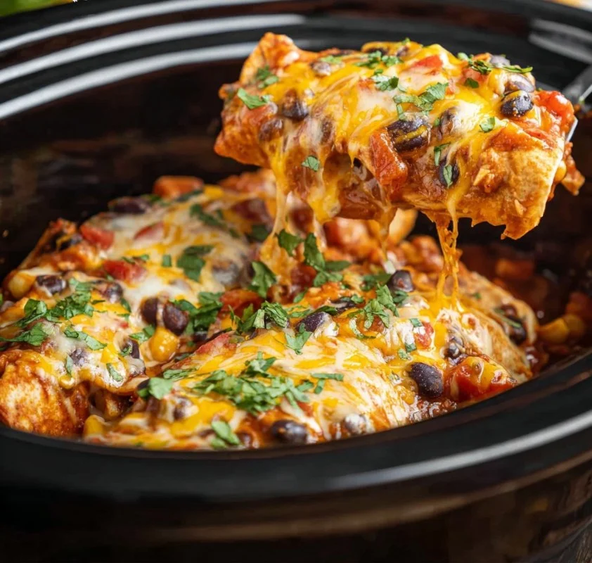 Chicken Enchilada Crock Pot Meal