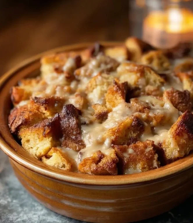 Crock Pot Bread Pudding