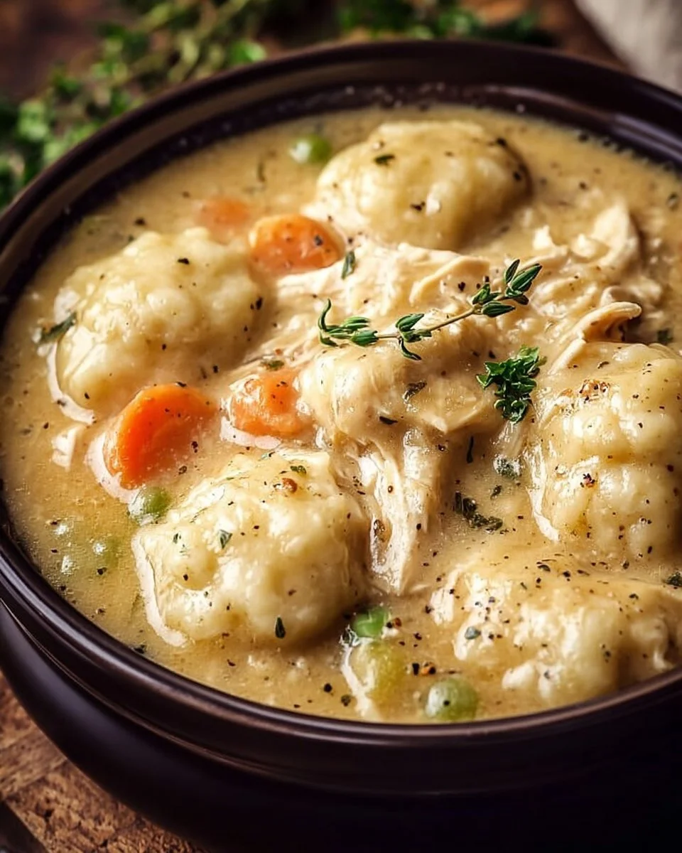Crockpot Chicken And Dumplings