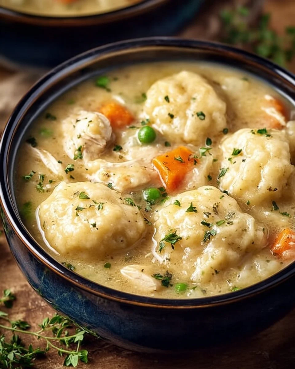 Crockpot Chicken and Dumplings
