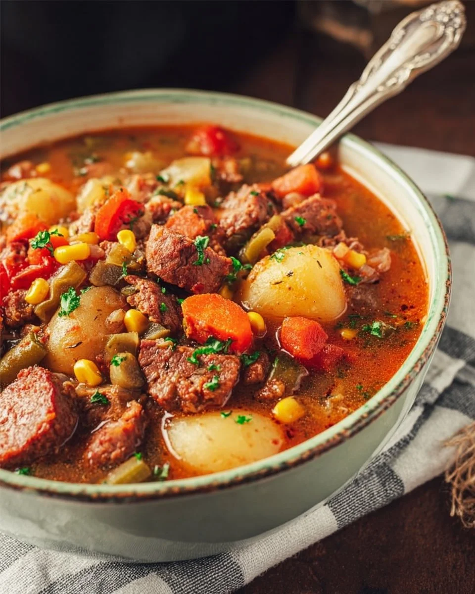 Crockpot Texas Cowboy Stew