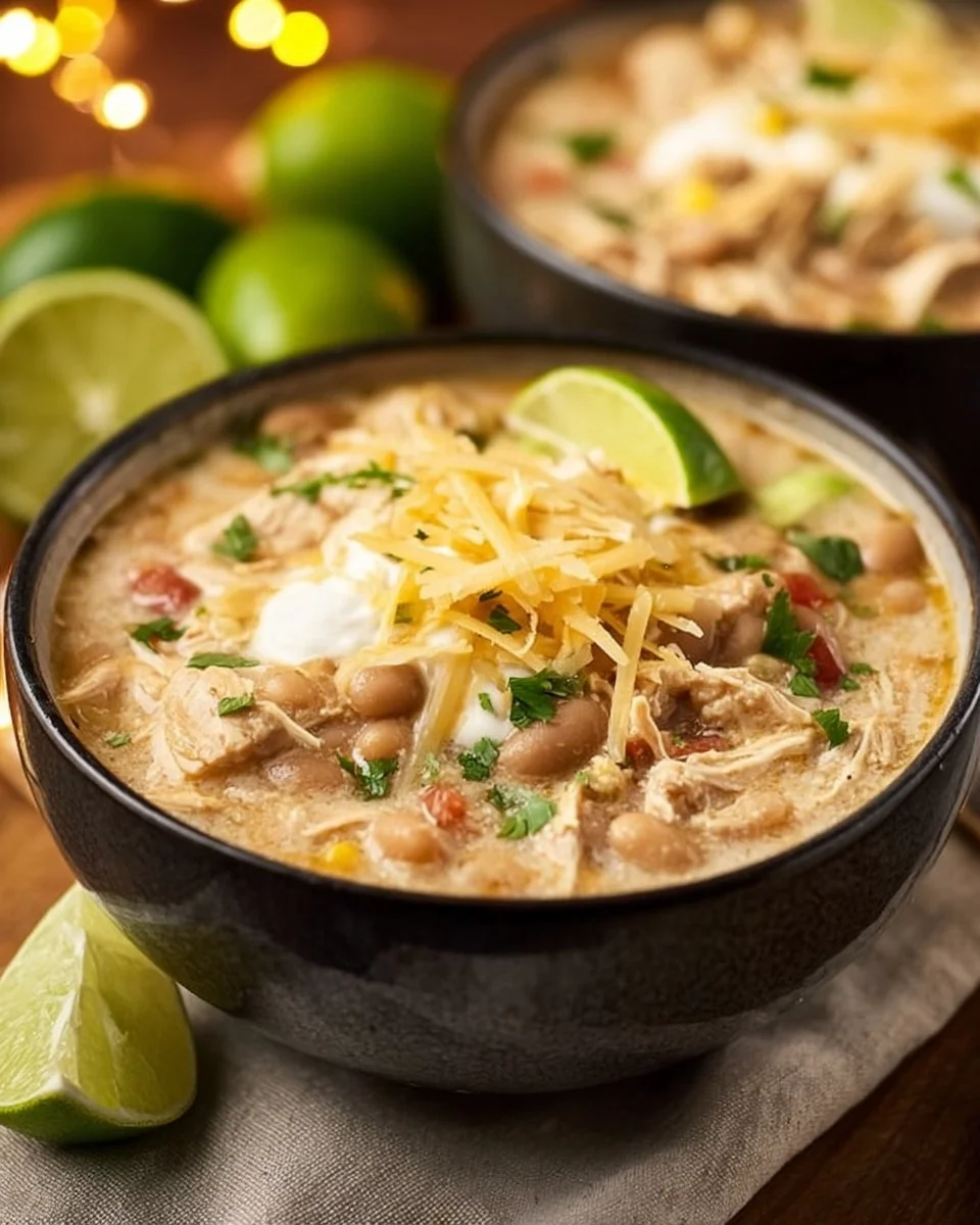 Crockpot White Chicken Chili