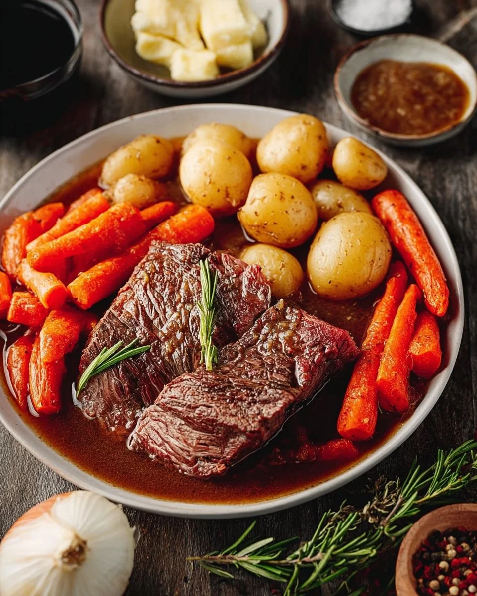 Easy Crock Pot Pot Roast Gravy