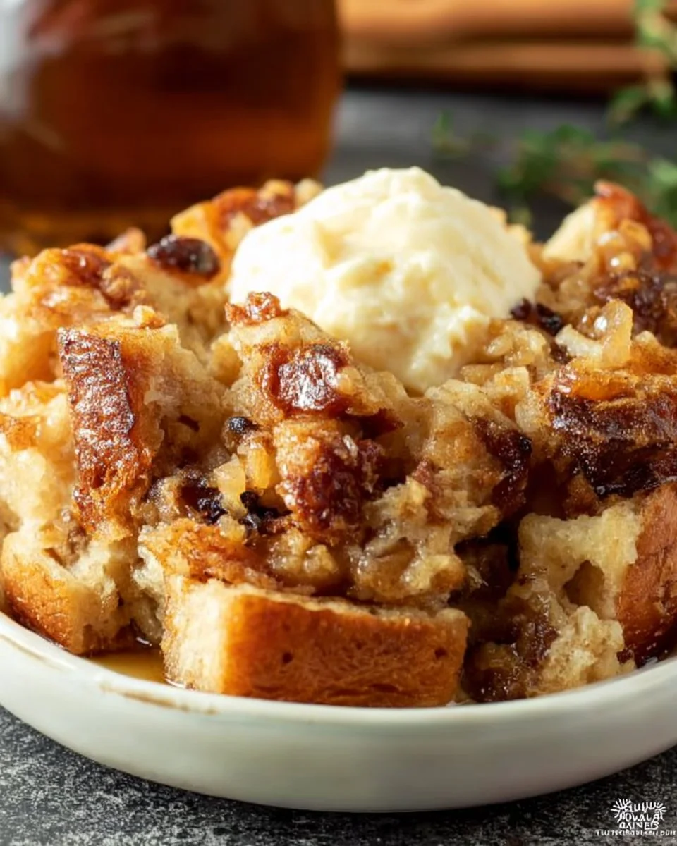 Slow Cooker Bread Pudding