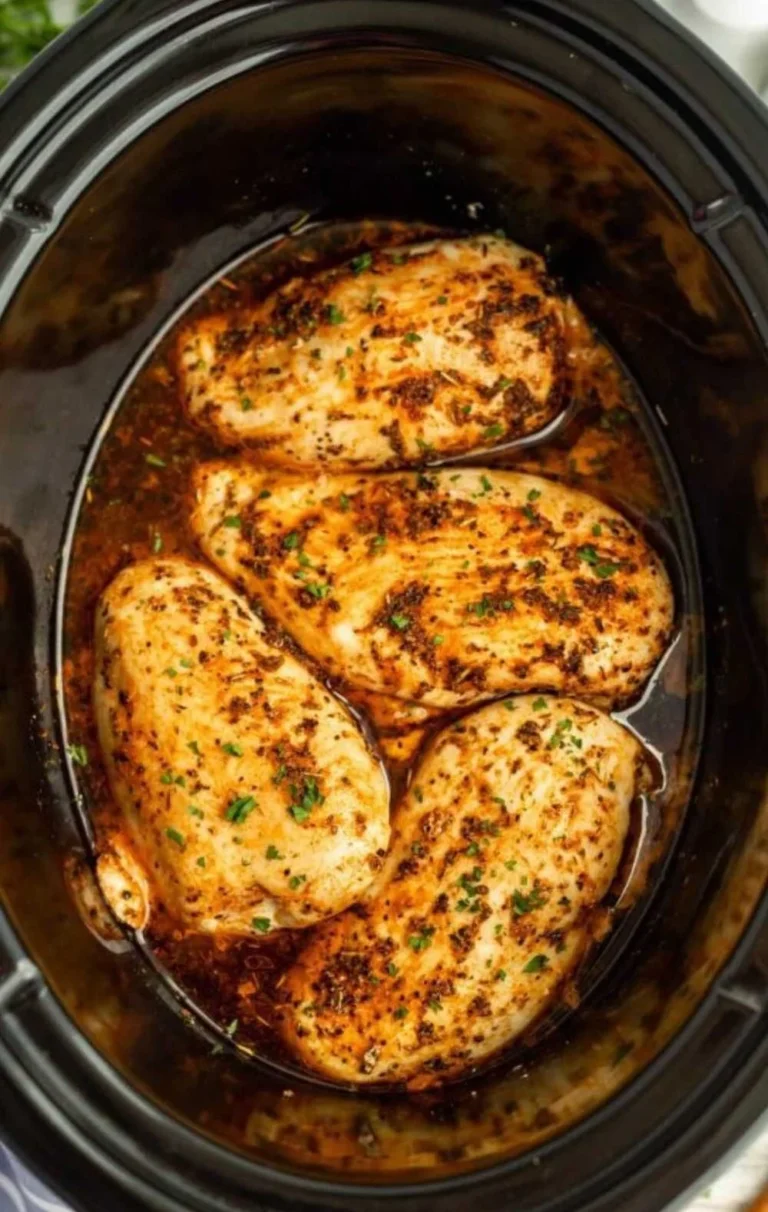Slow Cooker Chicken Breasts in a culinary dish