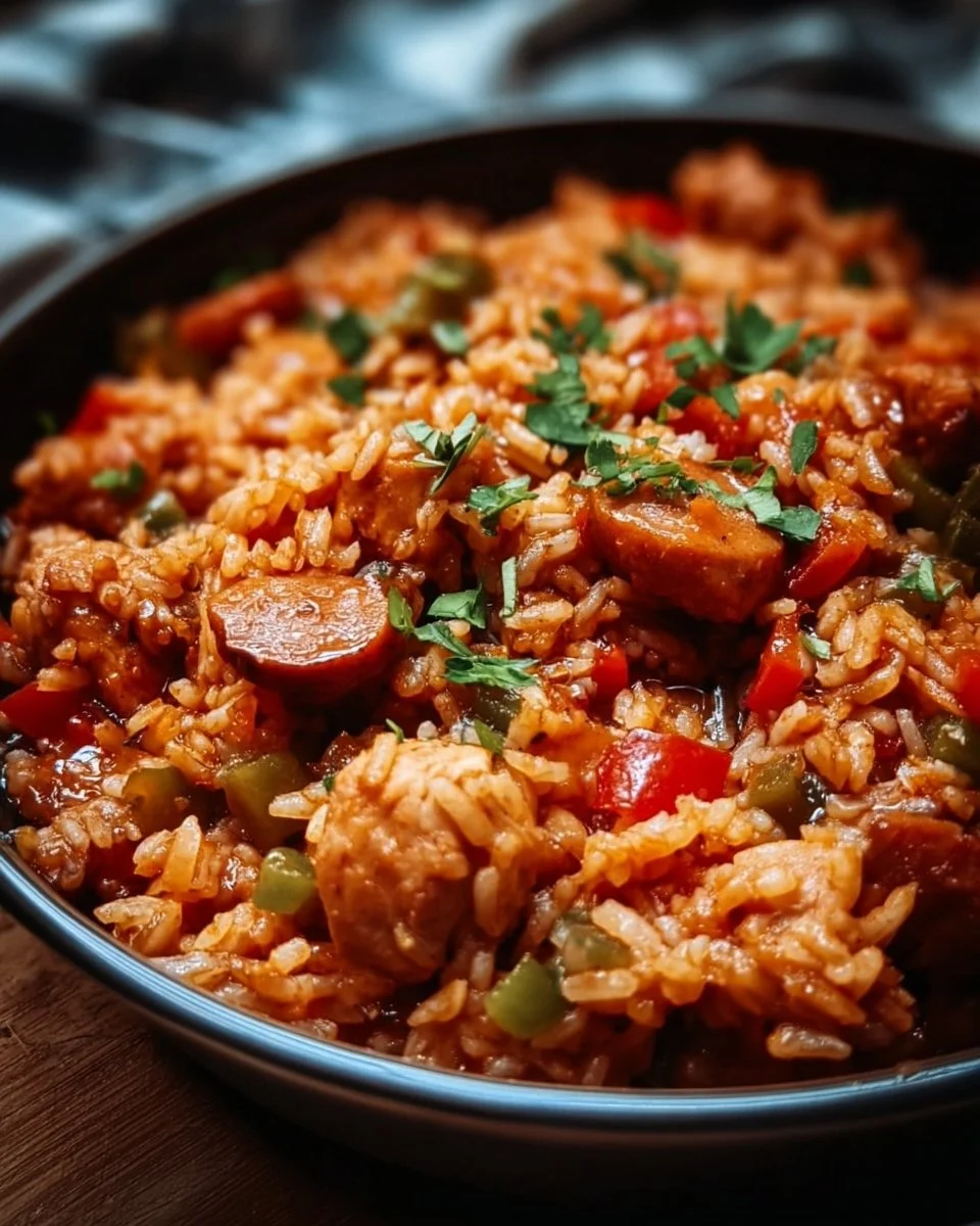 Slow Cooker Chicken Jambalaya Recipe
