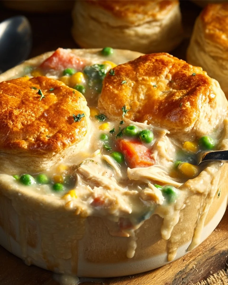 Slow Cooker Chicken Pot Pie