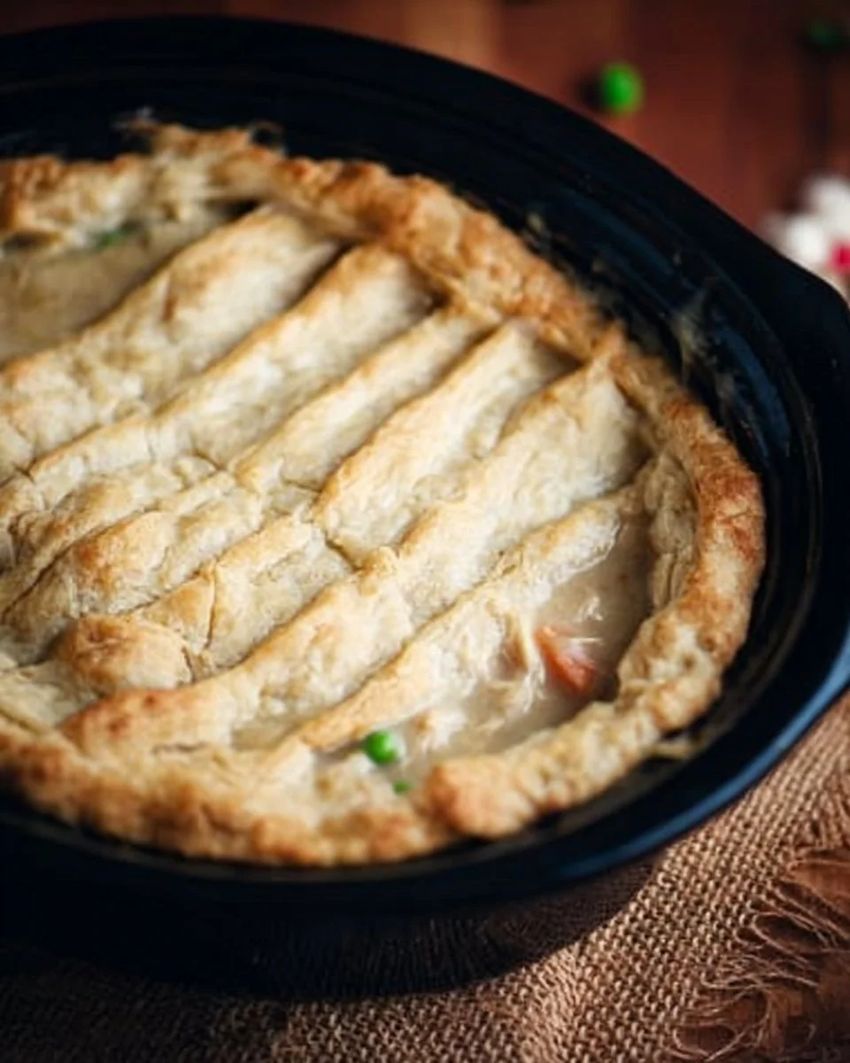 Slow Cooker Chicken Pot Pie