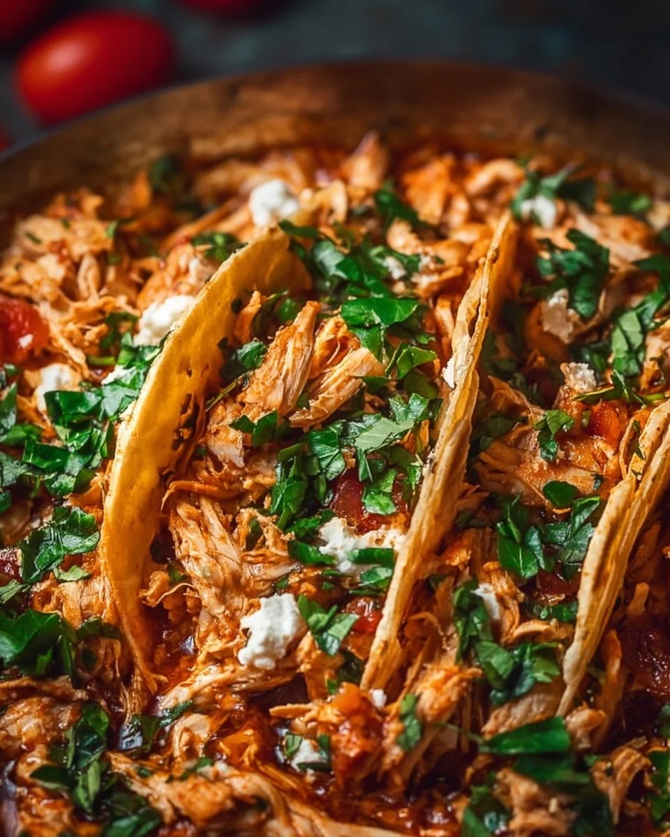 Slow Cooker Chicken Tacos
