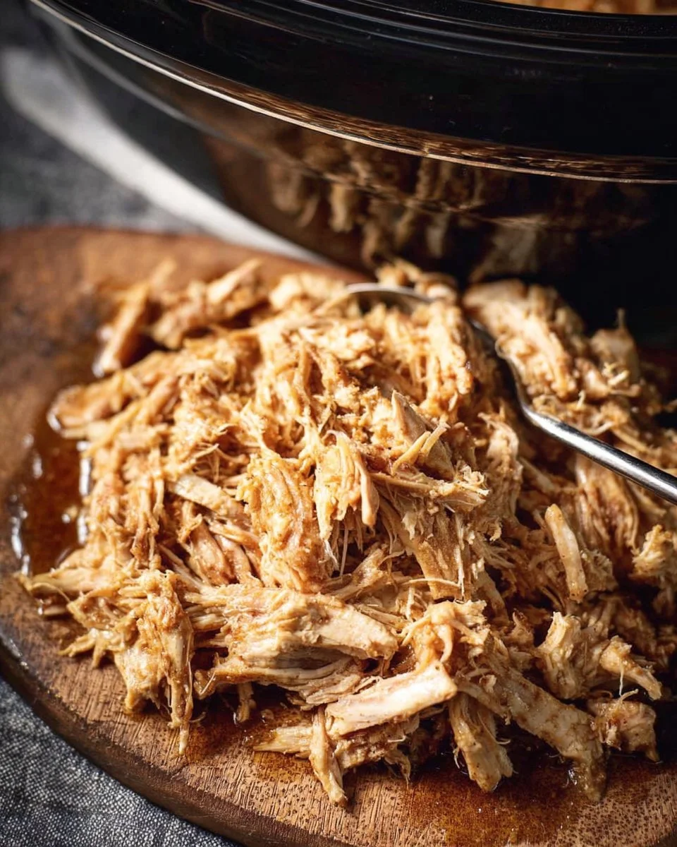 Slow Cooker Pulled Chicken