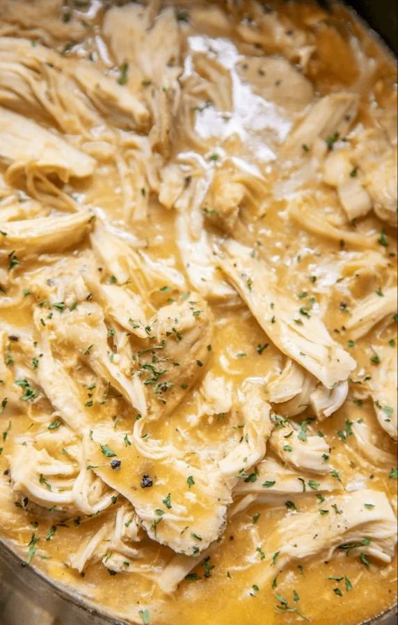 Slow Cooker Chicken & Gravy
