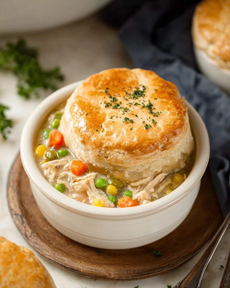 Chicken Pot Pie in Crock Pot