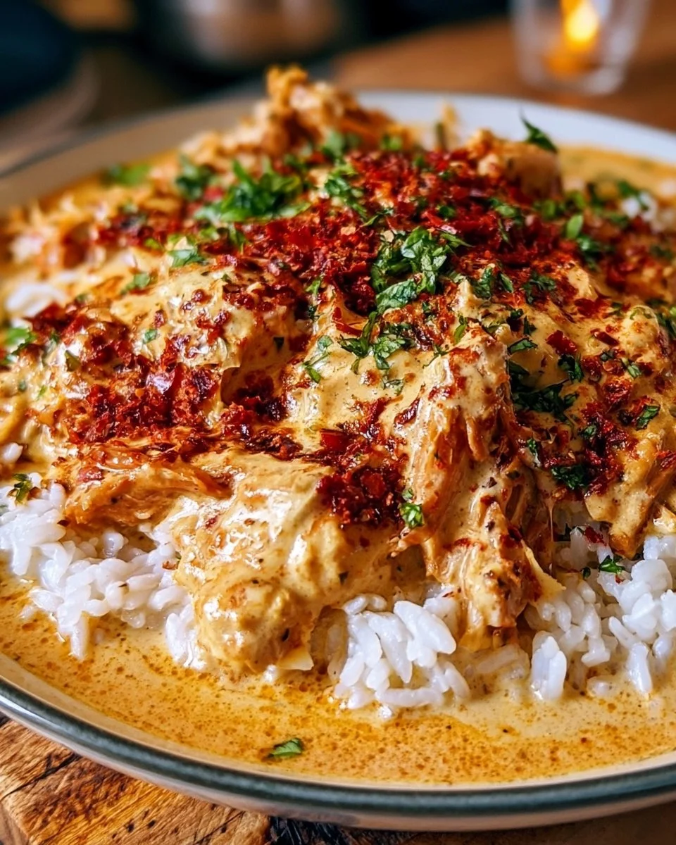 Creamy Crockpot Cajun Butter Chicken
