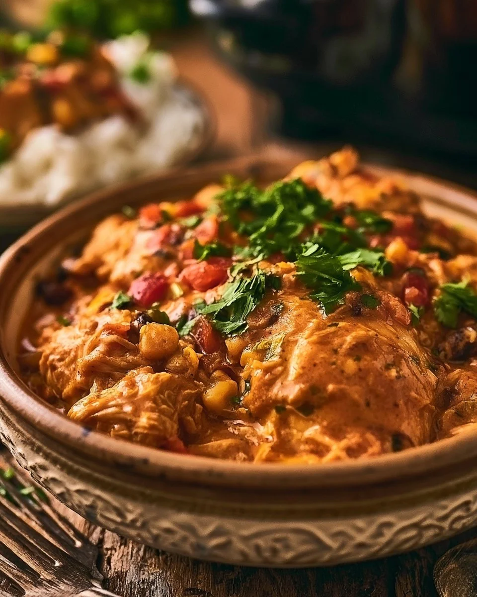 Crock Pot Fiesta Chicken