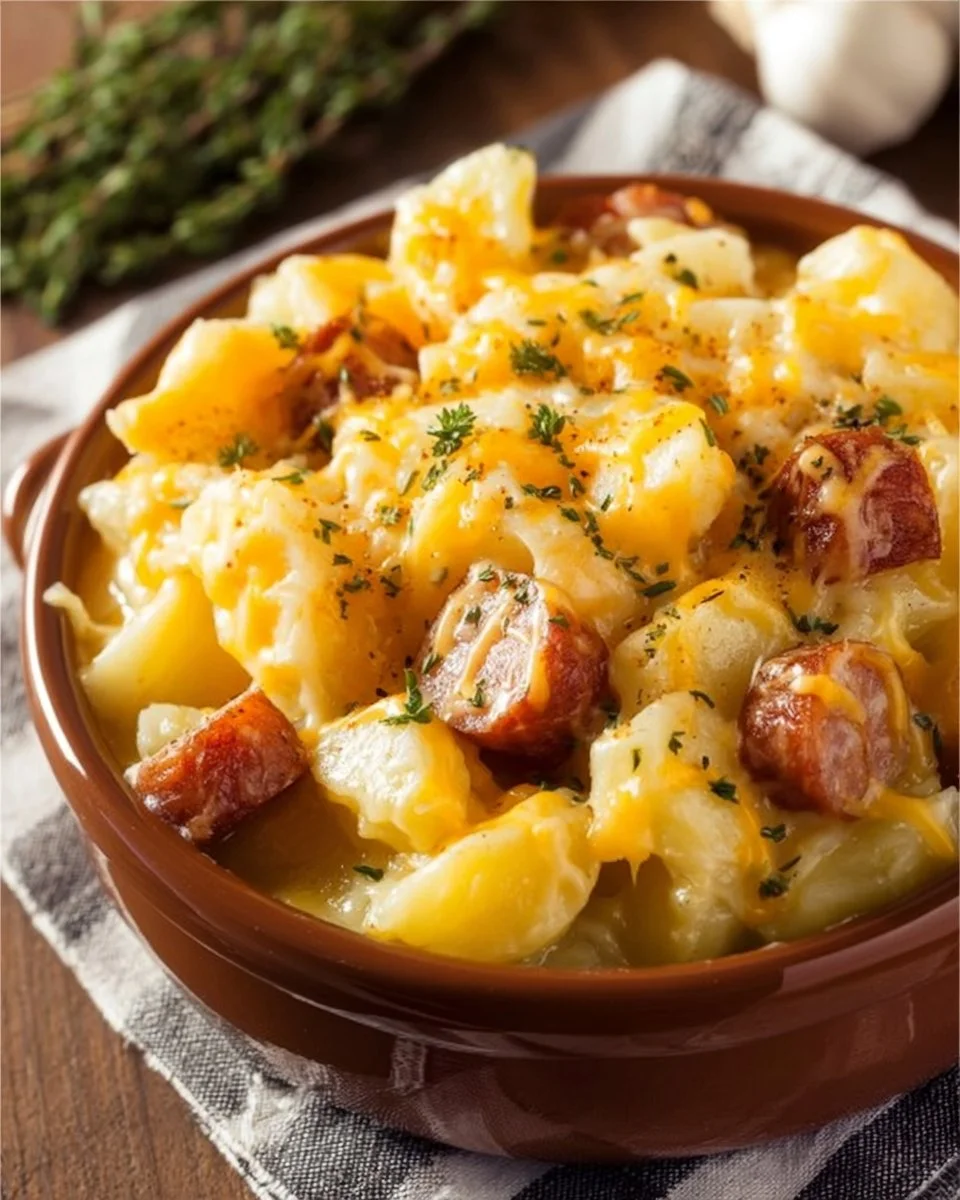Crockpot Cheesy Potatoes