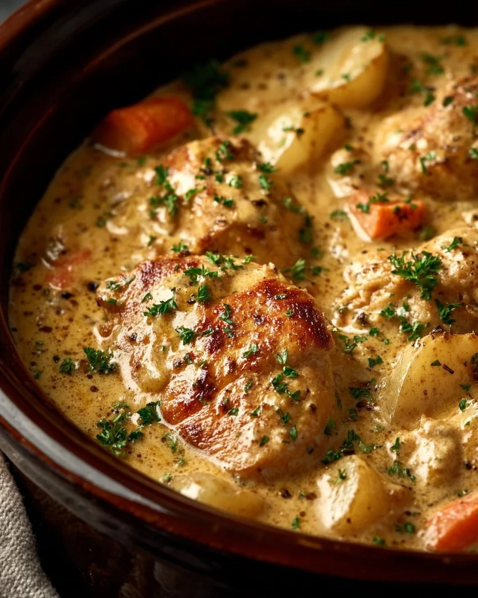 Crockpot Cheesy Ranch Chicken