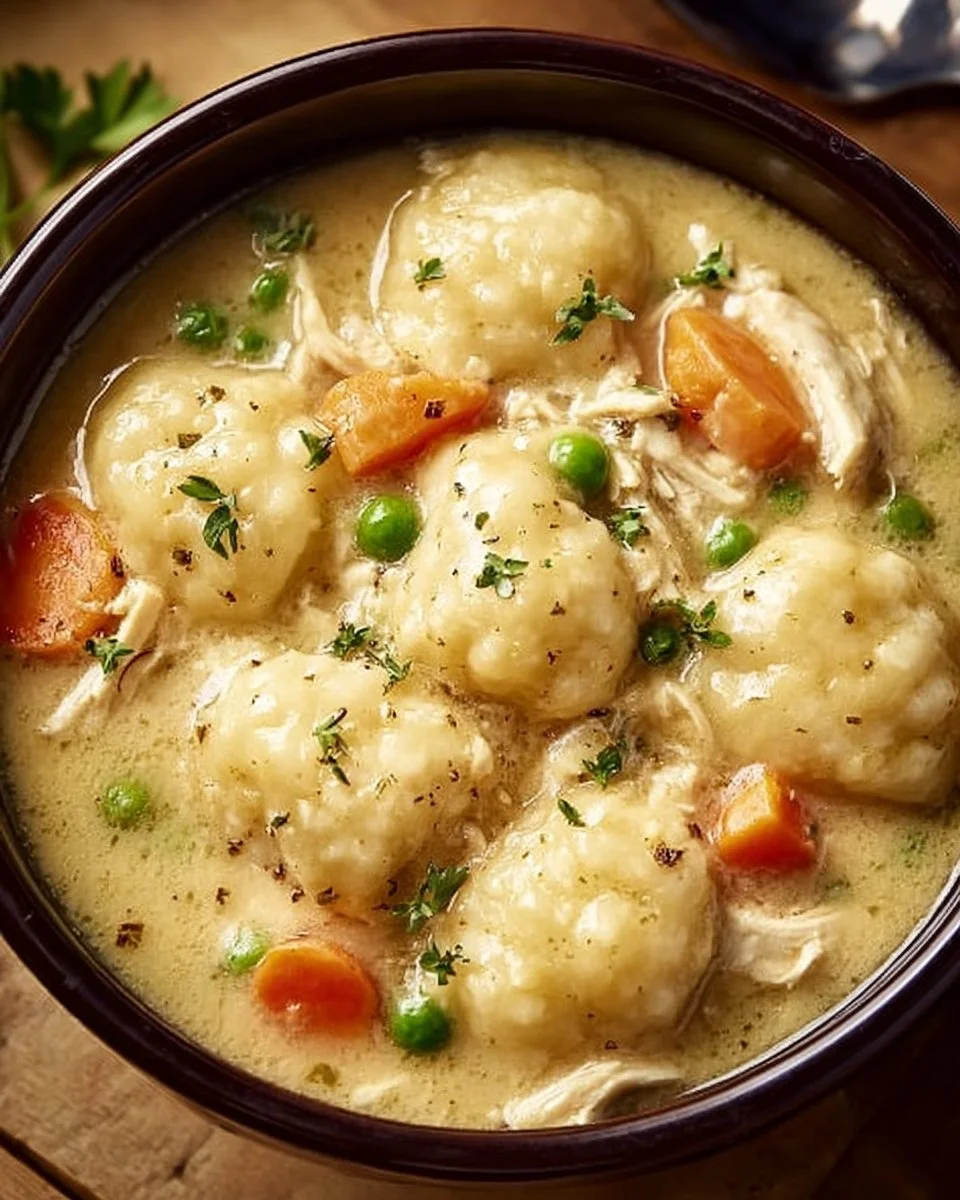 Crockpot Chicken And Dumplings