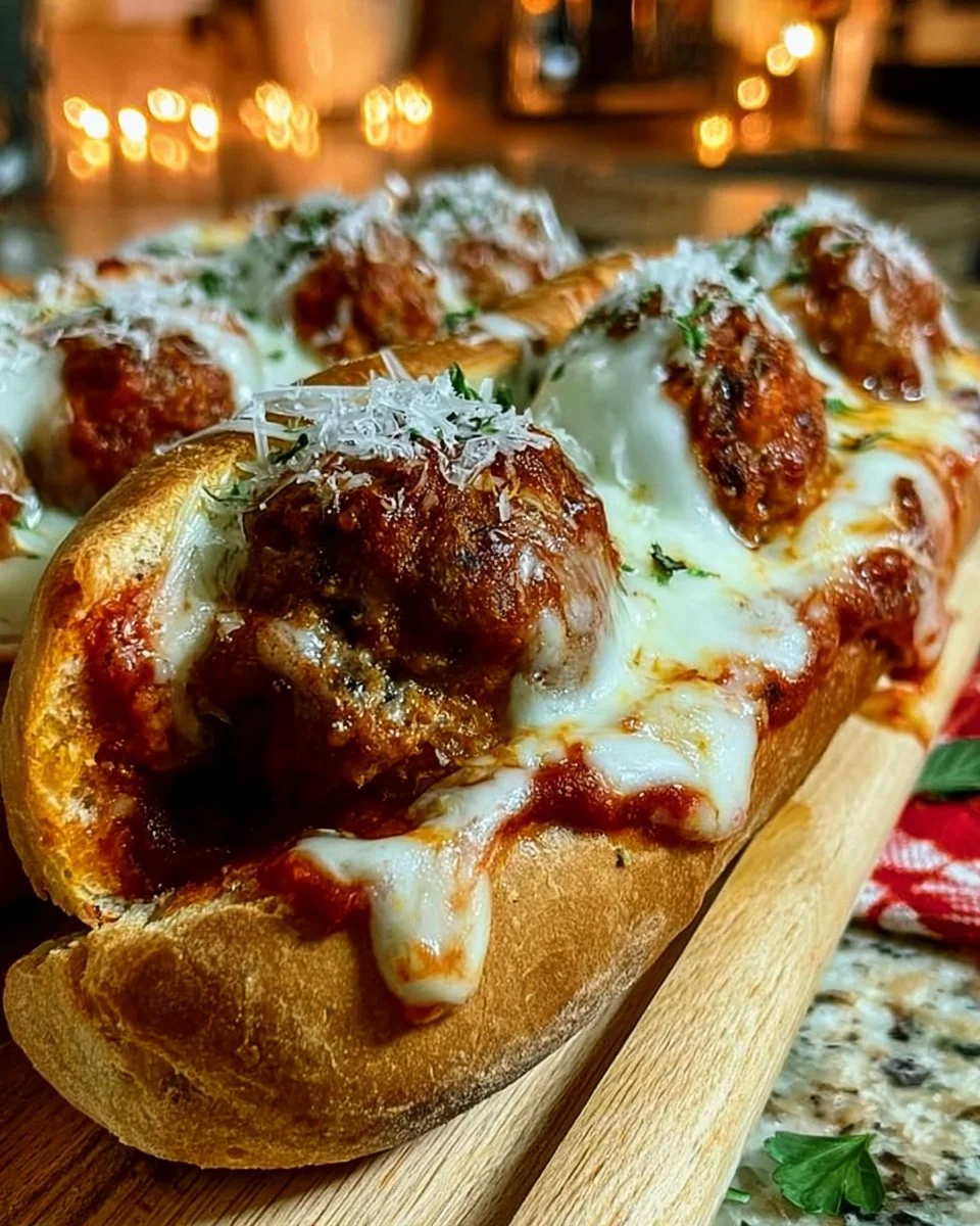 Crockpot Dump and Go Meatball Subs with Marinara