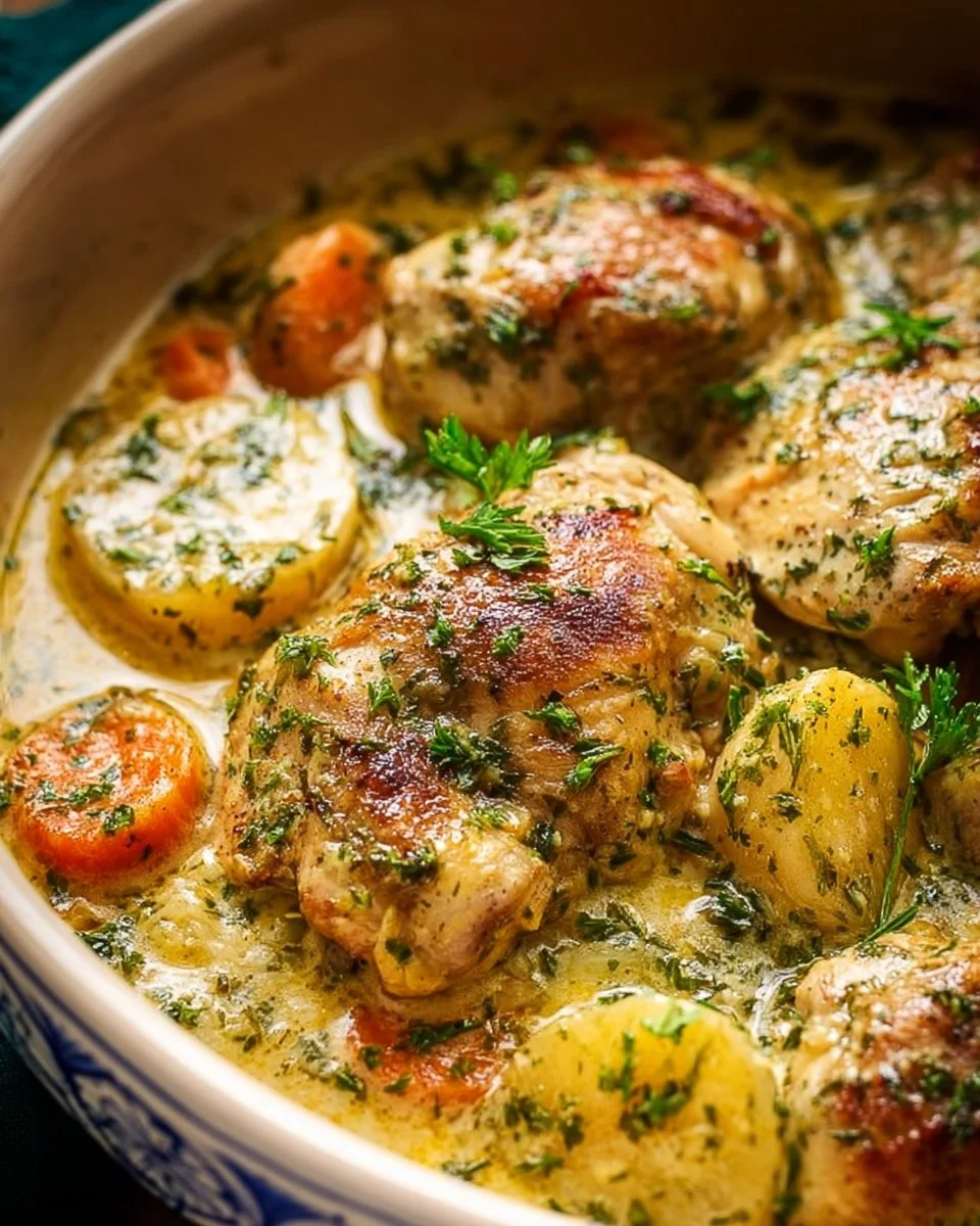 Crockpot Garlic Butter Chicken