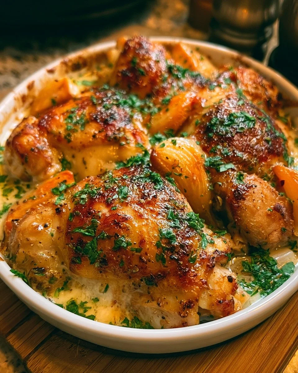 Crockpot Garlic Butter Chicken