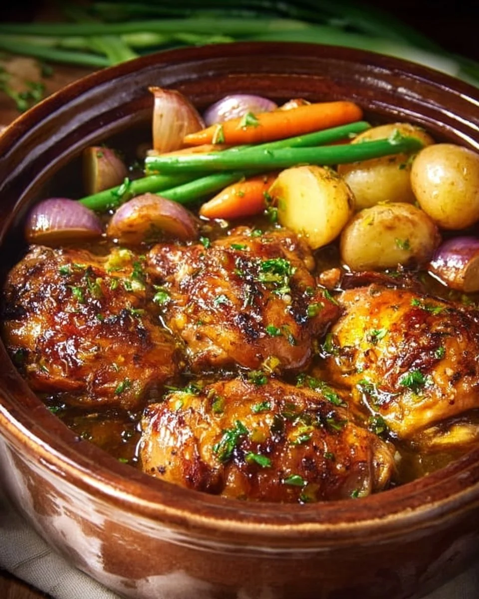 Crockpot Honey Garlic Chicken