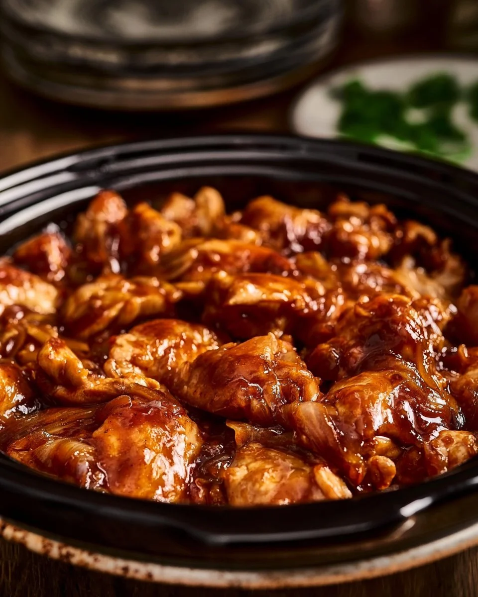 Crockpot Honey Garlic Chicken