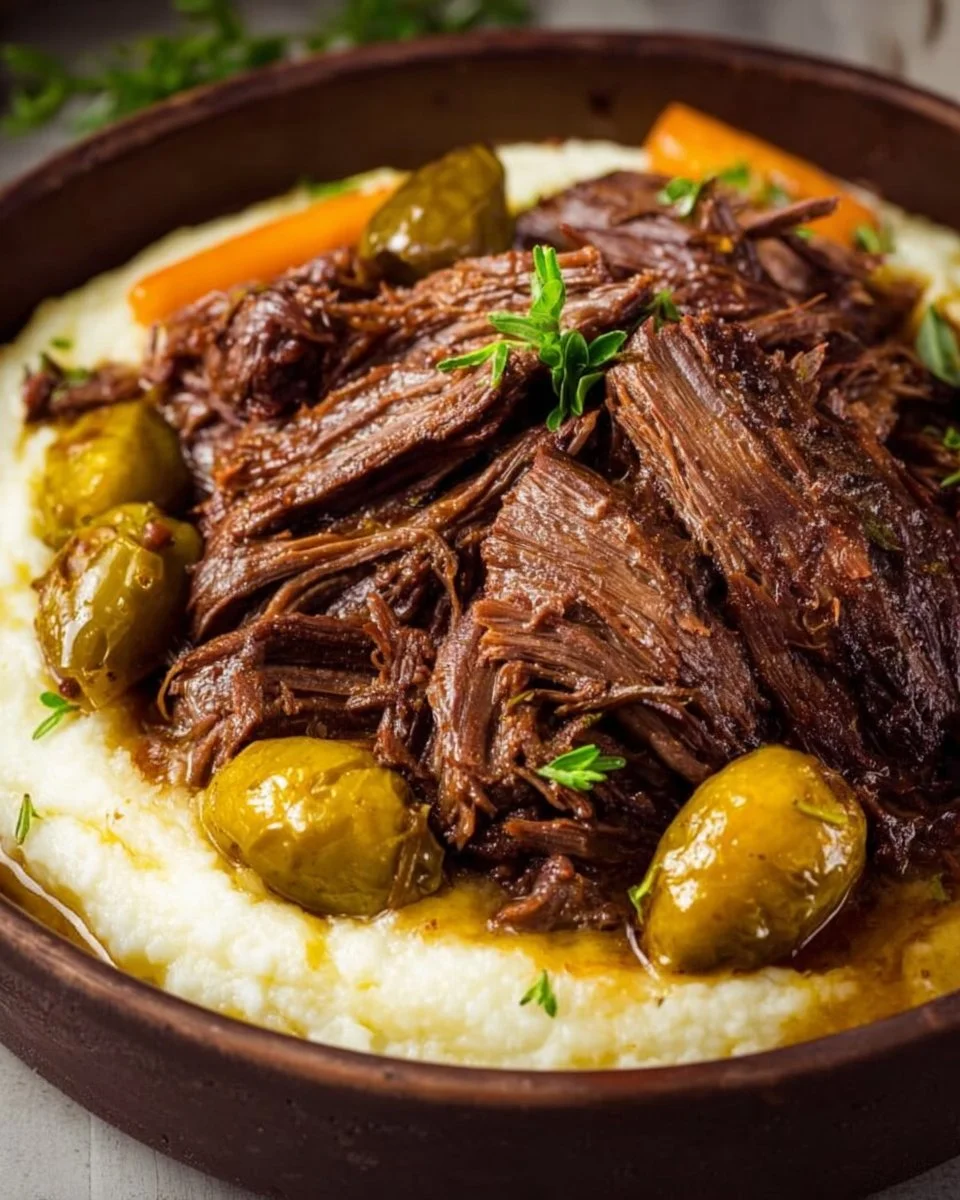 Crockpot Mississippi Pot Roast