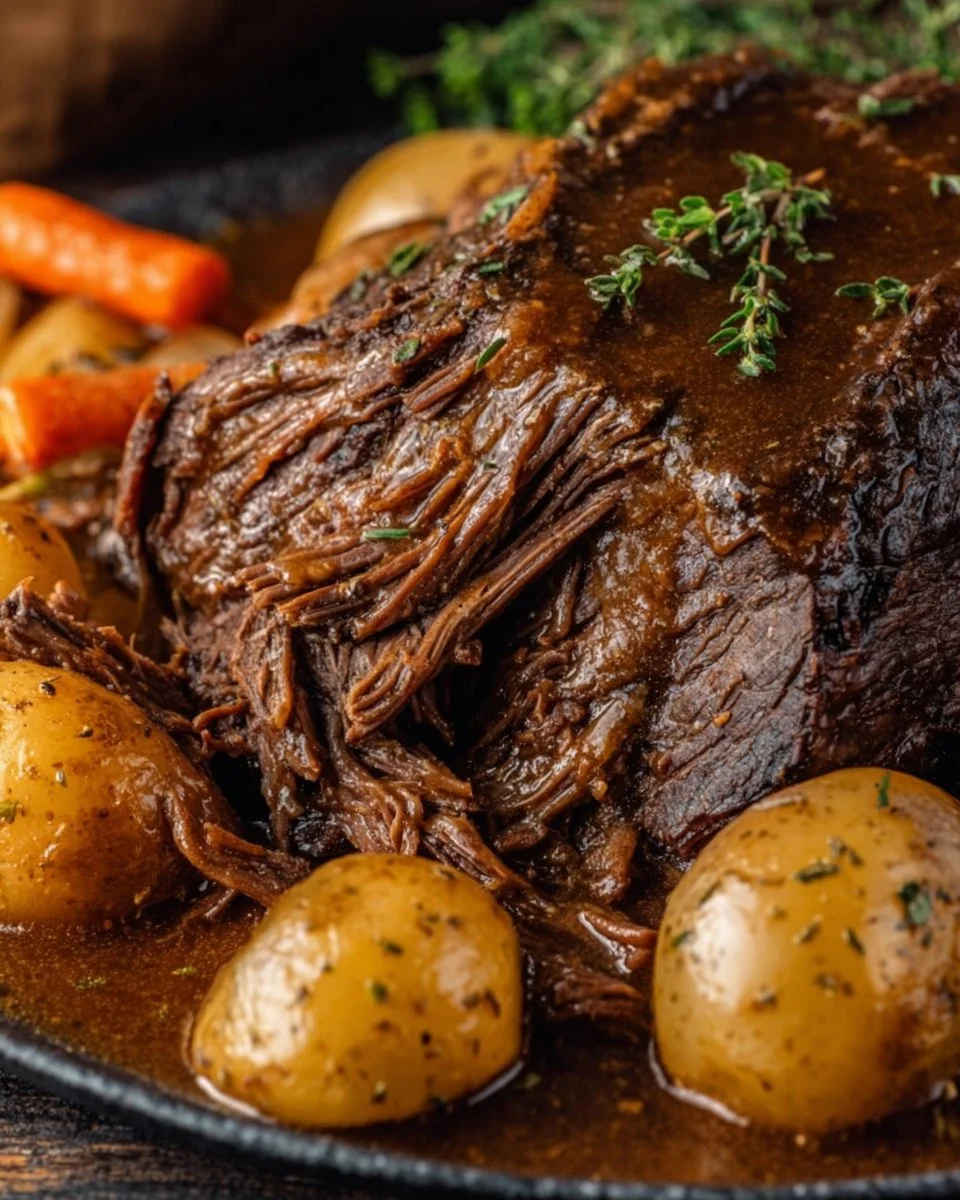 Crockpot Pot Roast with Gravy