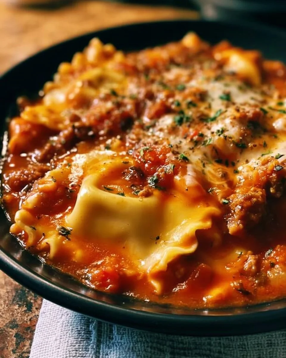 Crockpot Ravioli Lasagna: A Hands-Off, Flavor-Packed Comfort Food Masterpiece