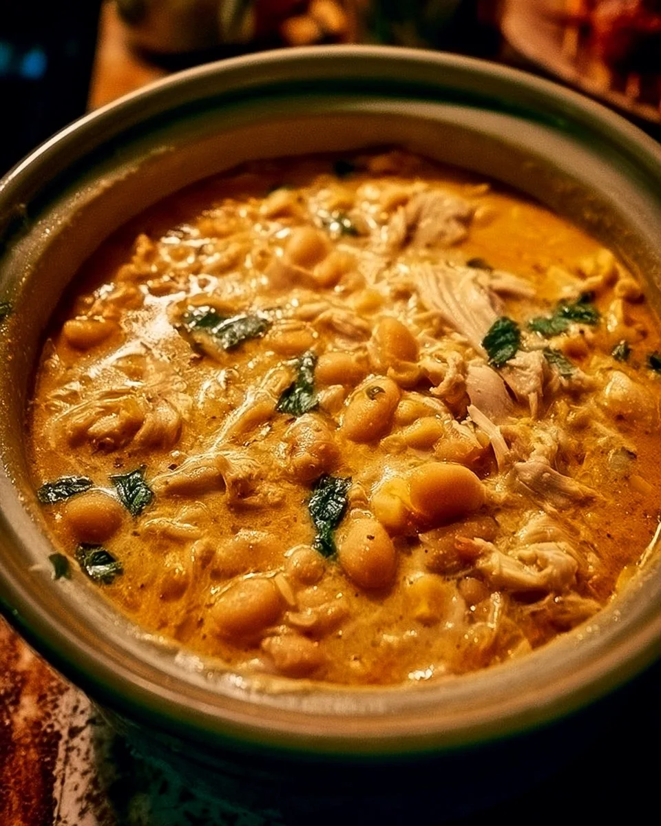 Crockpot White Chicken Chili