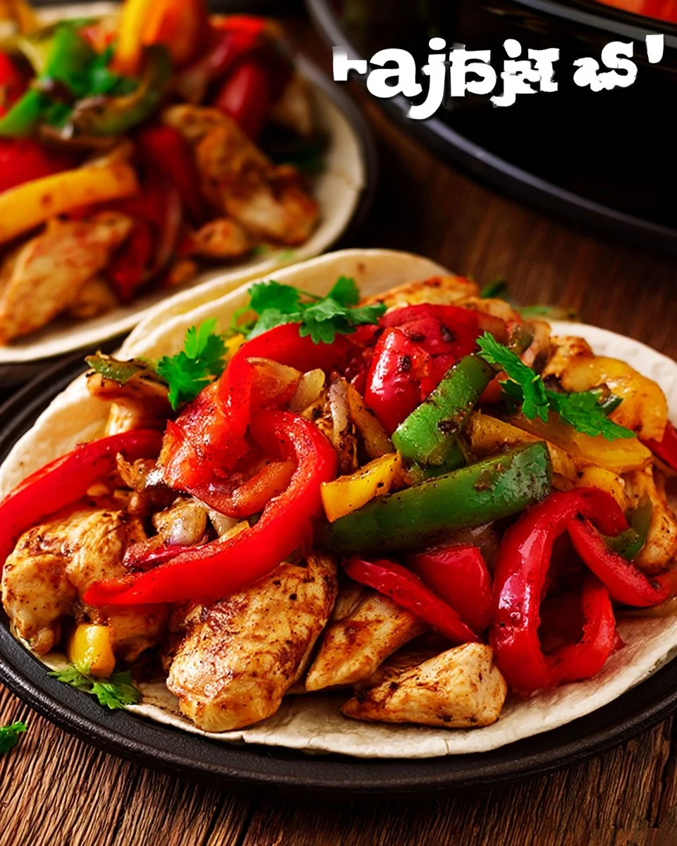 Dump And Go Crockpot Chicken Fajitas