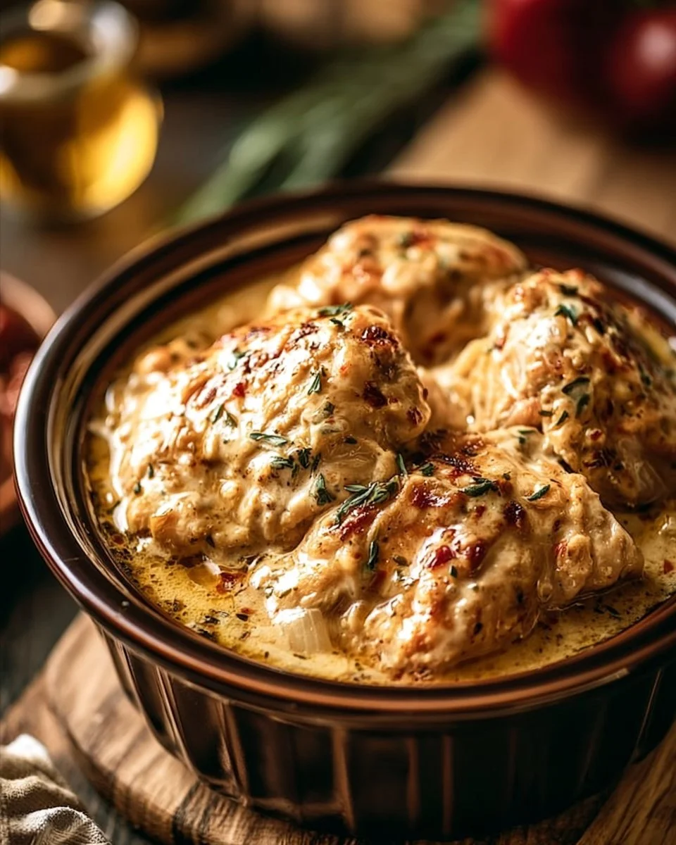 Dump and Go Crockpot Marry Me Chicken