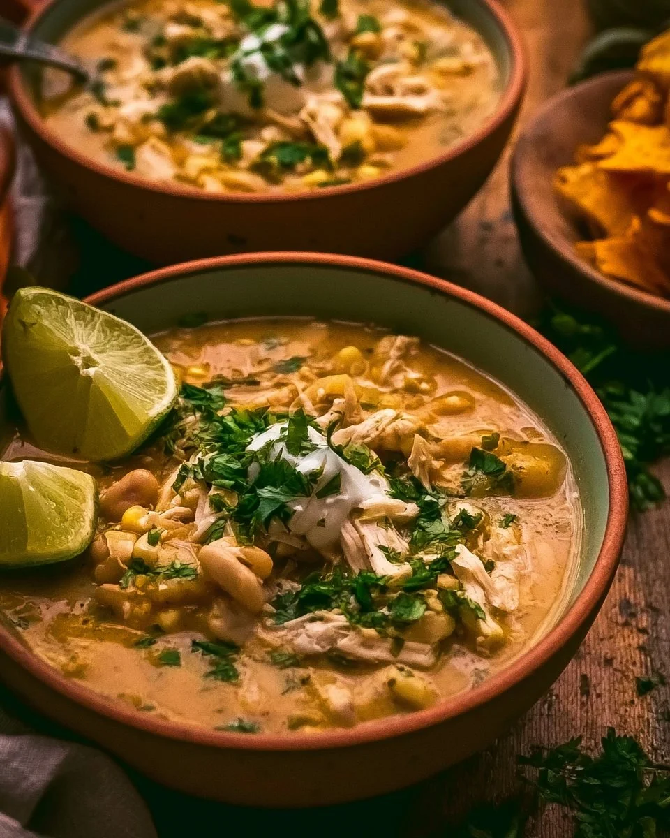 Healthy White Chicken Chili