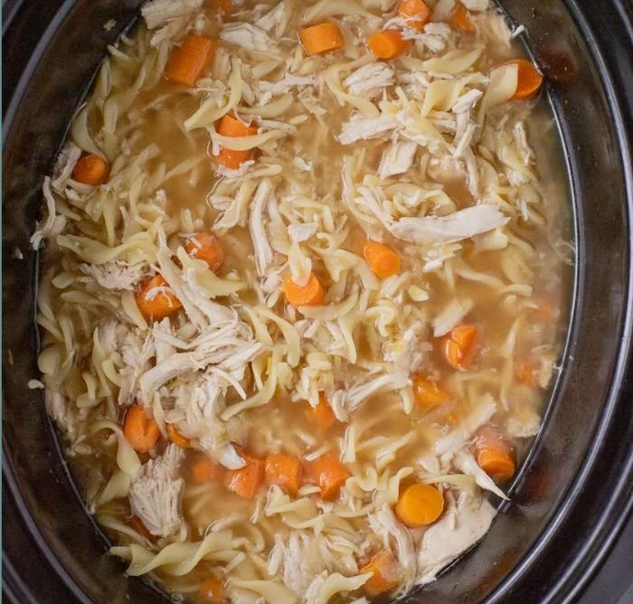 High Protein Chicken Noodle Soup