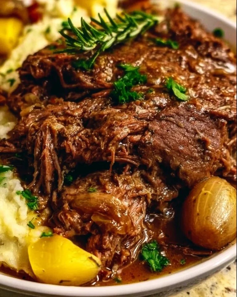 Easy Mississippi Pot Roast recipe featuring tender beef and flavorful spices