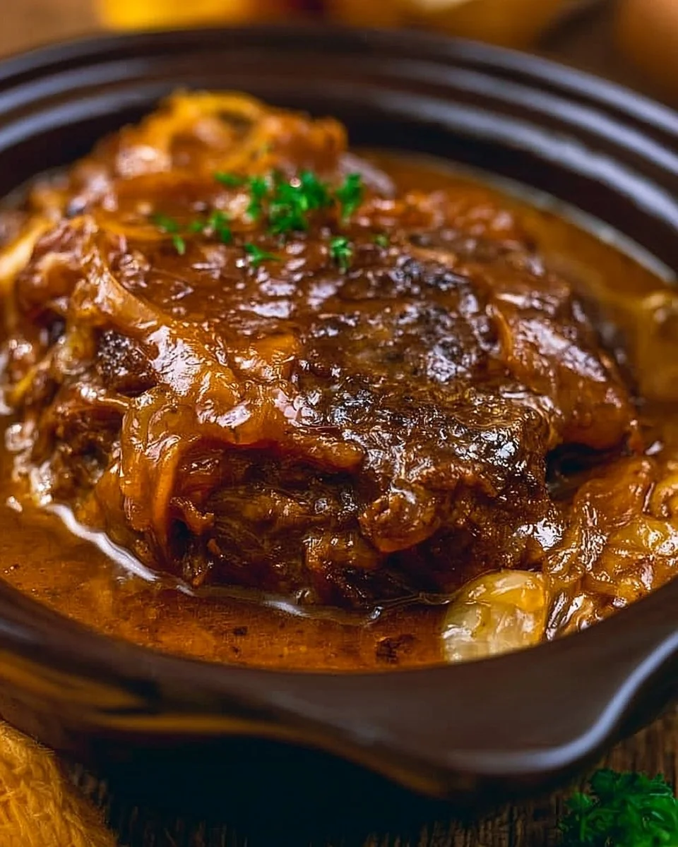 Slow Cooker French Onion Pot Roast