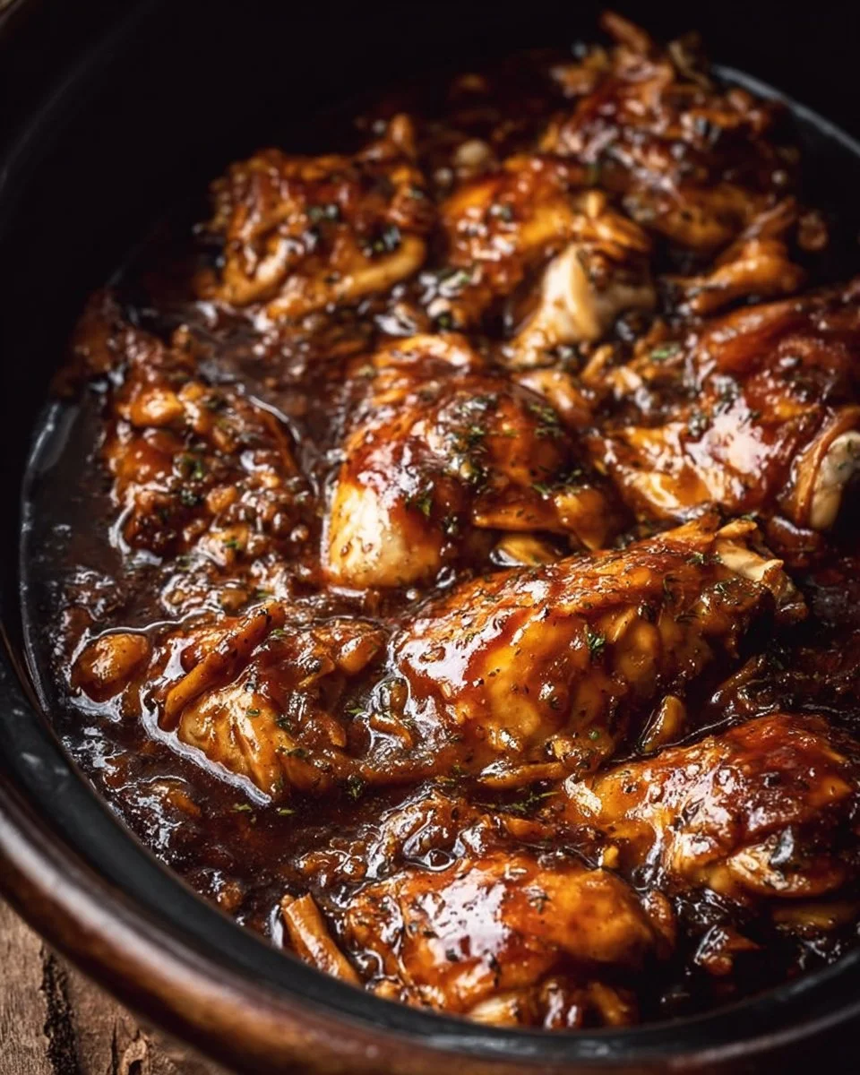 Slow Cooker Honey Garlic Chicken