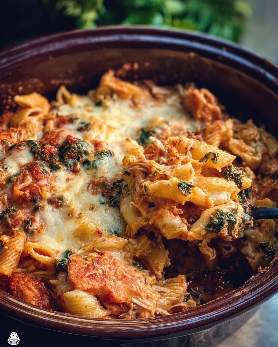 Slow Cooker Pasta Casserole