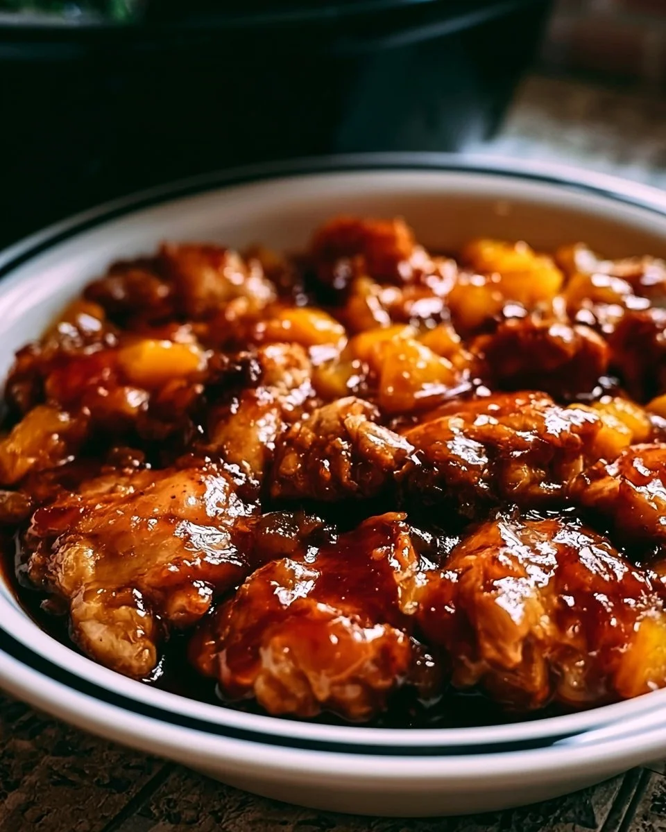 Sweet Hawaiian Crockpot Chicken