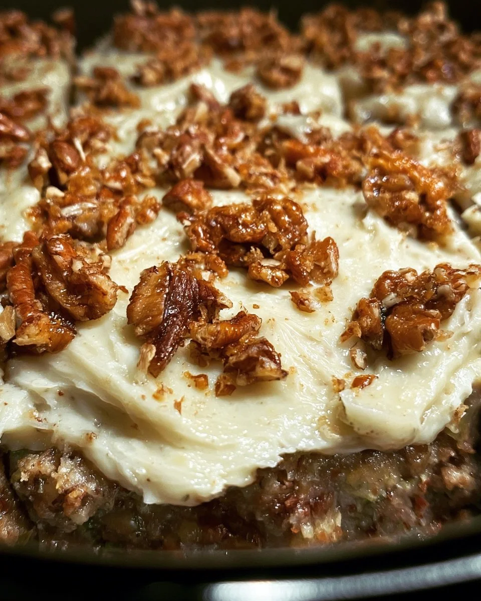 Delicious crock pot zucchini bars recipe for a healthy snack