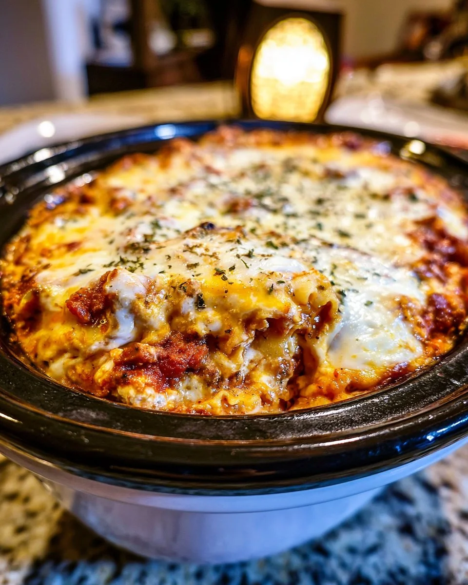 Easiest Ever Crockpot Lasagna Recipe