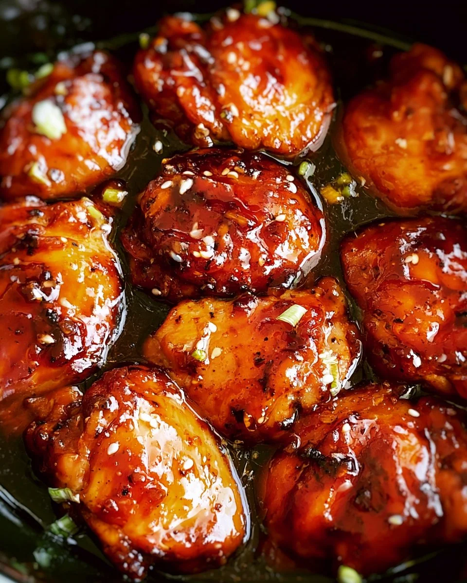 Delicious honey garlic chicken served with vegetables and rice