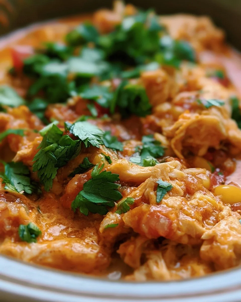 Easy crockpot meal prepared for weeknight family dinner